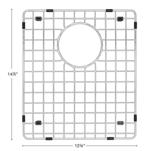 Stainless Steel Stainless Steel Bottom Grid 2
