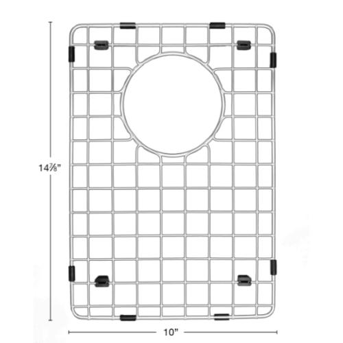 Stainless Steel Stainless Steel Bottom Grid 2