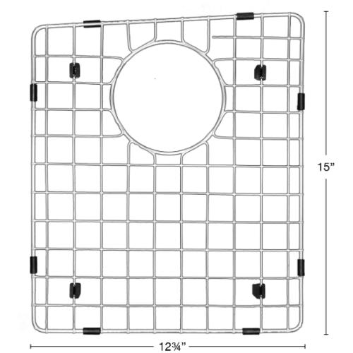 Stainless Steel Stainless Steel Bottom Grid 2