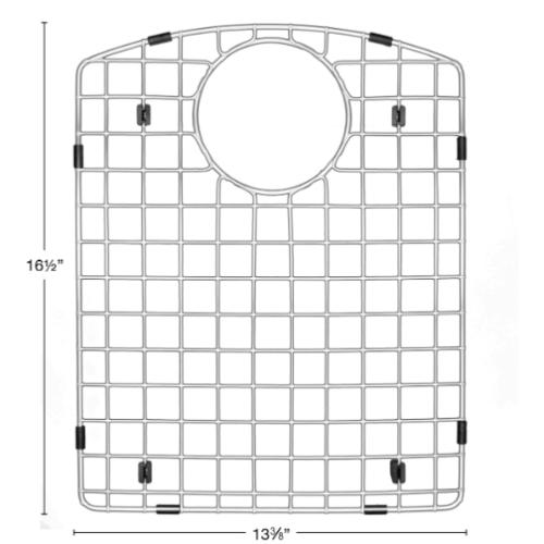 Stainless Steel Stainless Steel Bottom Grid 2