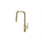 Ganges Stainless Steel Brushed Gold Kitchen Faucet Brushed Gold 1