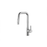 Ganges Stainless Steel Brushed Nickel Kitchen Faucet Brushed Nickel 1