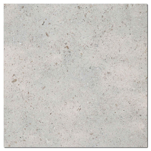 Gascogne Blue Brushed Limestone Tile - 18" x 36" x 1/2"