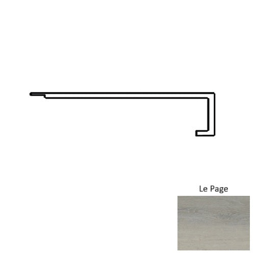 Jasper Vinyl Le Page Square Flush Stair Nose Commercial Ceramic Bead UV Coating 1