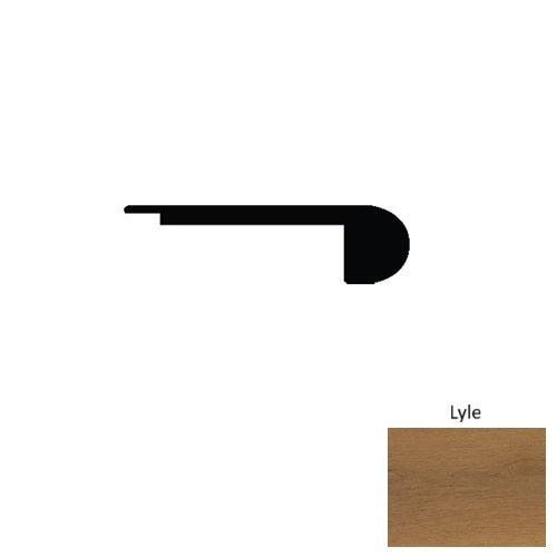 Jasper Vinyl Lyle Round Flush Stair Nose Commercial Ceramic Bead UV Coating 1