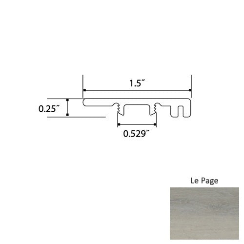 Jasper Vinyl Le Page End Cap Commercial Ceramic Bead UV Coating 1