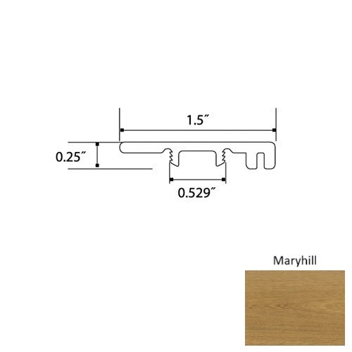 Jasper Vinyl Maryhill End Cap Commercial Ceramic Bead UV Coating 1