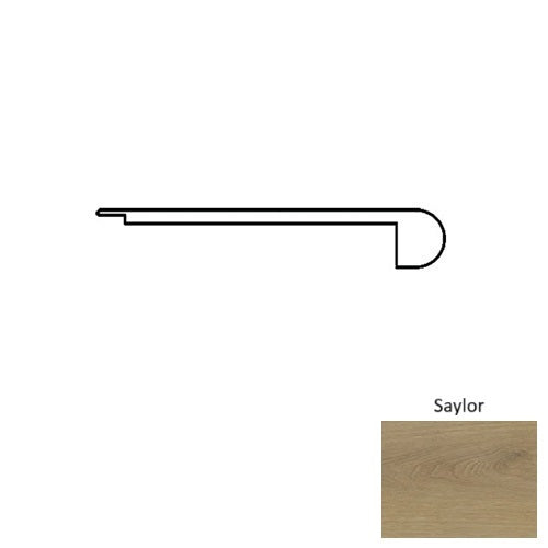 Jasper Vinyl Saylor Round Flush Stair Nose Commercial Ceramic Bead UV Coating 1