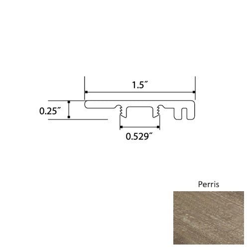 Opal Vinyl Perris End Cap Quartz Enhanced UV Coating 1