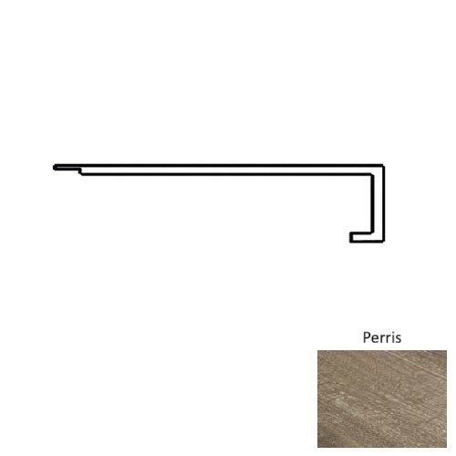 Opal Vinyl Perris Square Flush Stair Nose Quartz Enhanced UV Coating 1