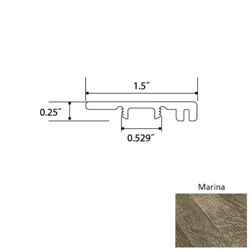 Topaz Vinyl Marina End Cap Quartz Enhanced UV Coating 1