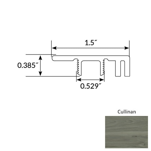 Diamond Vinyl Cullinan End Cap Commercial Ceramic Bead UV Coating 1