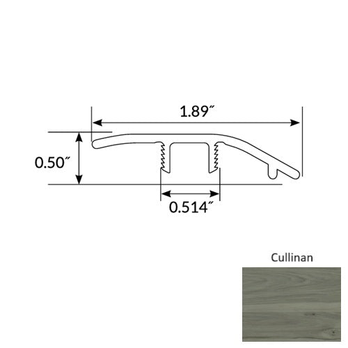 Diamond Vinyl Cullinan Reducer Commercial Ceramic Bead UV Coating 1
