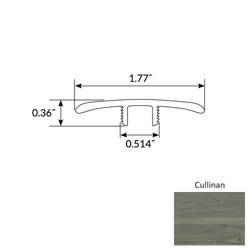 Diamond Vinyl Cullinan T Molding Commercial Ceramic Bead UV Coating 1
