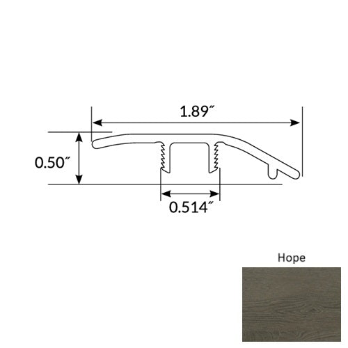 Diamond Vinyl Hope Reducer Commercial Ceramic Bead UV Coating 1