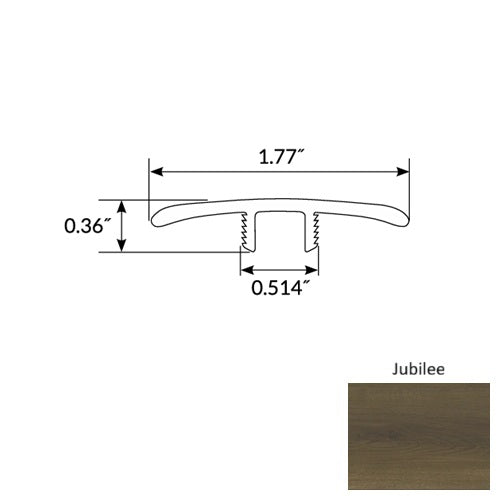 Diamond Vinyl Jubille T Molding Commercial Ceramic Bead UV Coating 1