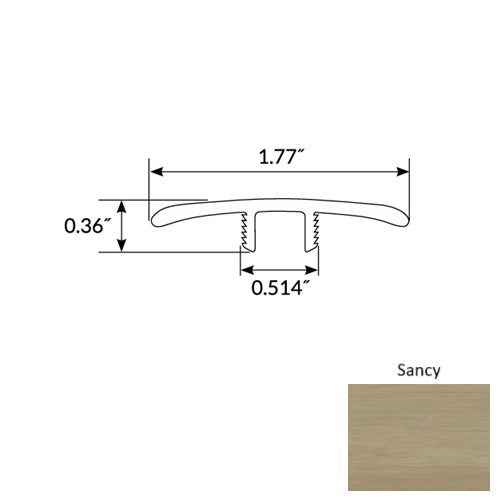 Diamond Vinyl Sancy T Molding Commercial Ceramic Bead UV Coating 1
