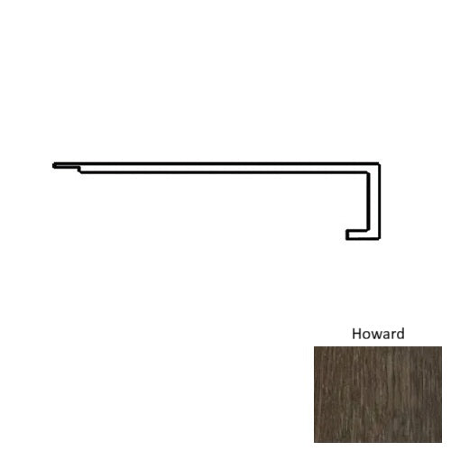 Onyx Vinyl Howard Square Flush Stair Nose Quartz Enhanced UV Coating 1