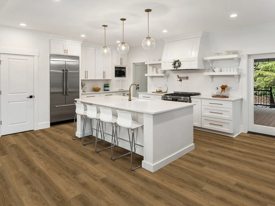 Sapphire Vinyl Mitchell Luxury Vinyl Plank Quartz Enhanced UV Coating 3