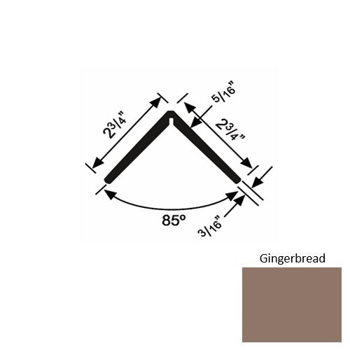 Solid Gingerbread 677