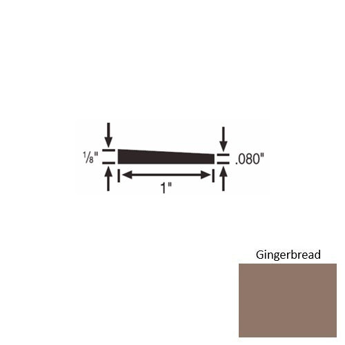 Solid Gingerbread 677