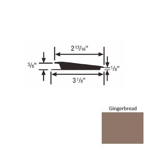 Solid Gingerbread 677