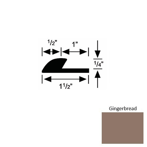 Solid Gingerbread 677