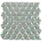Glitz & Glamour Pearl Iridescent Glass Mosaic - 3D Triangle