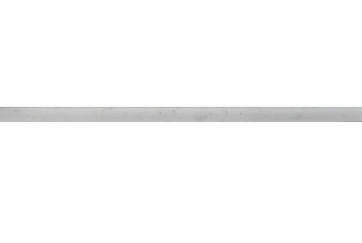 Glorious White Honed Marble Pencil - 1/2" x 12" Pencil