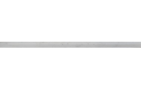 Glorious White Honed Marble Pencil - 1/2" x 12" Pencil