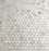 Glorious White Honed Marble Mosaic - 2" Hexagon