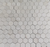 Glorious White Honed Marble Mosaic - 3" Hexagon