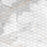 Full Tile Sample - Golden Age White Deco Porcelain Tile - 12" x 12" x 9 MM Matte
