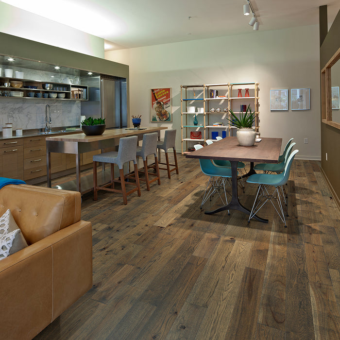 Hickory Hardwood Hoffman Engineered Hardwood TrueMark Glaze Tek 3