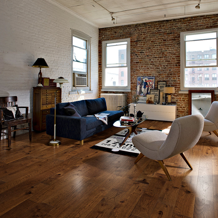 Hickory Hardwood Stickley Engineered Hardwood TrueMark Glaze Tek 3