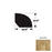 Wood Dock Side Quarter Round Ultra Low Gloss Urethane 1