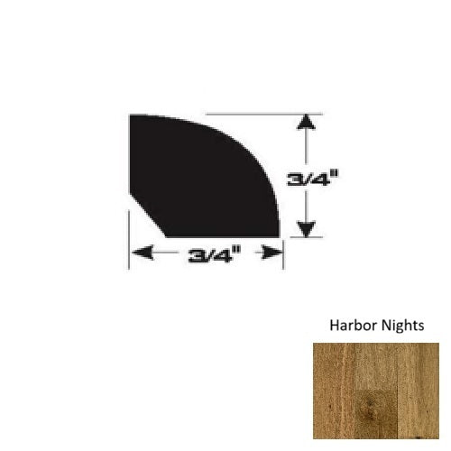 Wood Harbor Nights Quarter Round Ultra Low Gloss Urethane 1