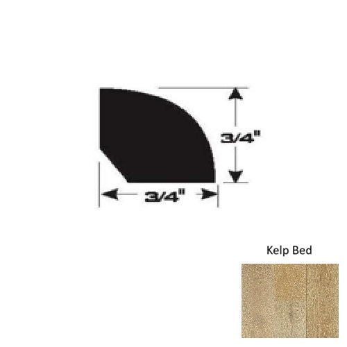 Wood Kelp Bed Quarter Round Ultra Low Gloss Urethane 1
