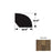 Wood Sea Lion Quarter Round Ultra Low Gloss Urethane 1
