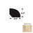 Wood Weather Vane Quarter Round Ultra Low Gloss Urethane 1