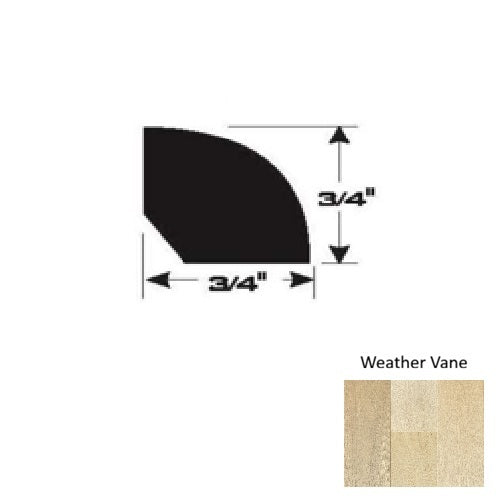 Wood Weather Vane Quarter Round Ultra Low Gloss Urethane 1