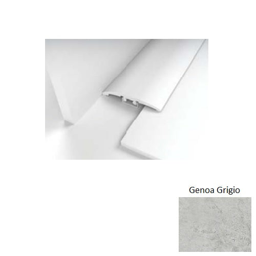 Grantshire Vinyl Genoa Grigio GR44 End Mold Embossed 1