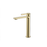 Gullfoss13 Brass Brushed Gold Bathroom Faucet Brushed Gold 1