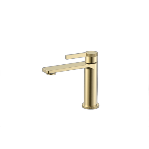 Gullfoss8 Brass Brushed Gold Bathroom Faucet Brushed Gold 1
