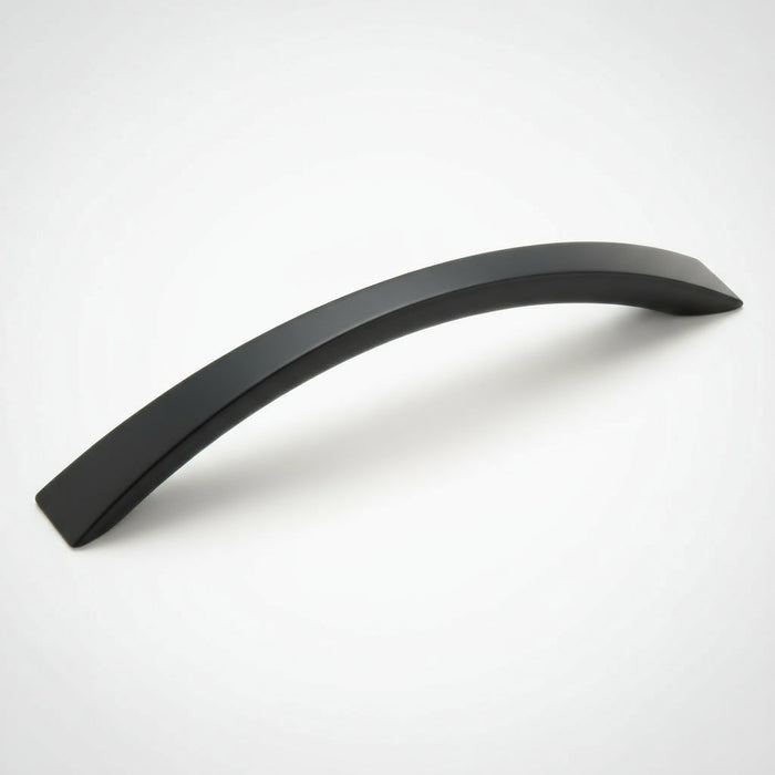 Silverline H2045 Zinc Alloy Black Cabinet Pull Matte 1