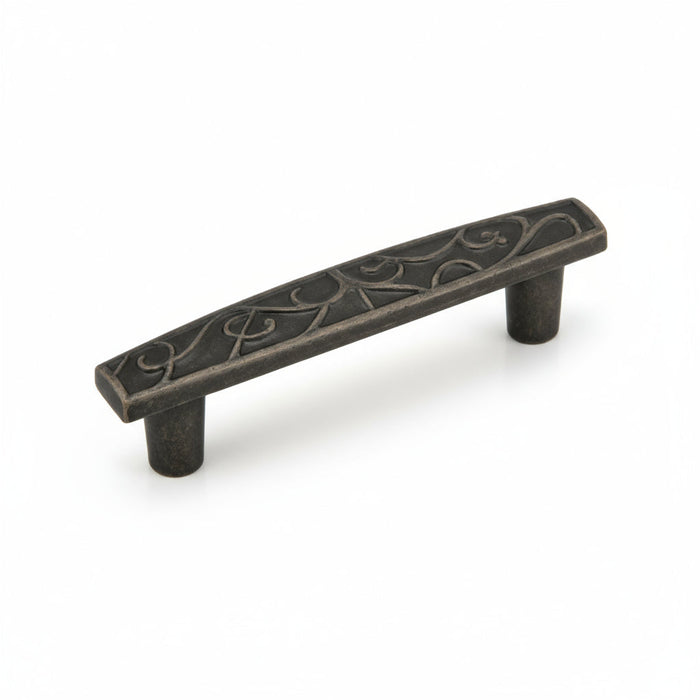 Silverline H2129 Zinc Alloy Antique Bronze Cabinet Pull Weathered Nickel 1