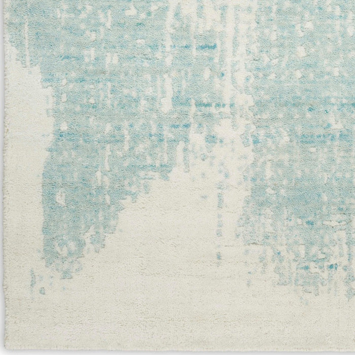Harmony Polyester Ivory Aqua IVAQU
