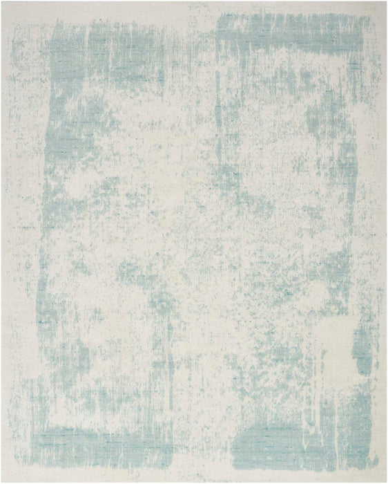 Harmony Polyester Ivory Aqua IVAQU