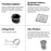 Matte Black Stainless Steel Drain