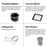 Matte Black Stainless Steel Drain
